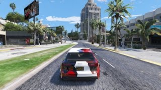 ►GTA 5-MVGA   L.A Road   Indian Ocean Mods Gameplay!-Real Life Car MOD-1080P 60FPS