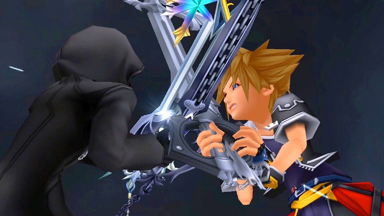 Kingdom Hearts 2: Sora vs Roxas Boss Fight (PS3 1080p) - YouTube