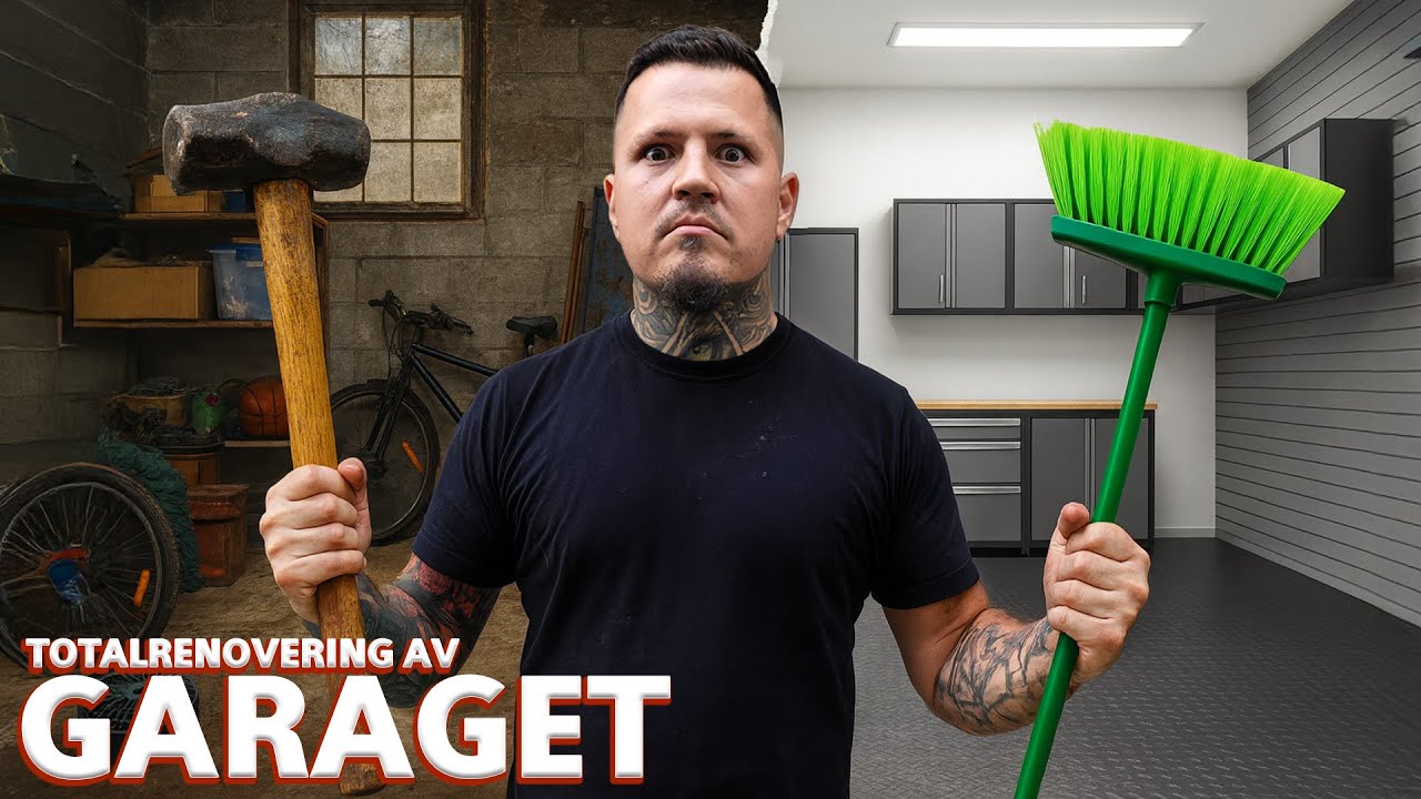 Det Var Kaos i Garaget - Så Vi Totalrenoverade Allt