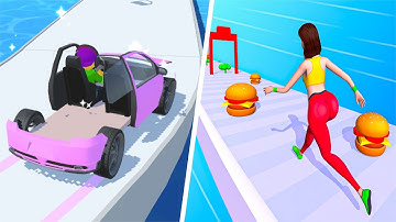 Assemble Run 3D VS ASMR Tippy Toe - All Level Speed Run Gameplay Ep14