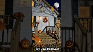 174 Days Left👻 #halloweencountdown #ghost #Fall #spookyseason #jackolantern #horror #witch #ghost