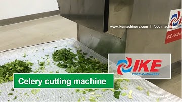 Celery cutting machine