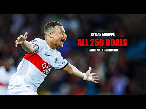 Kylian Mbappé All 256 Goals for PSG