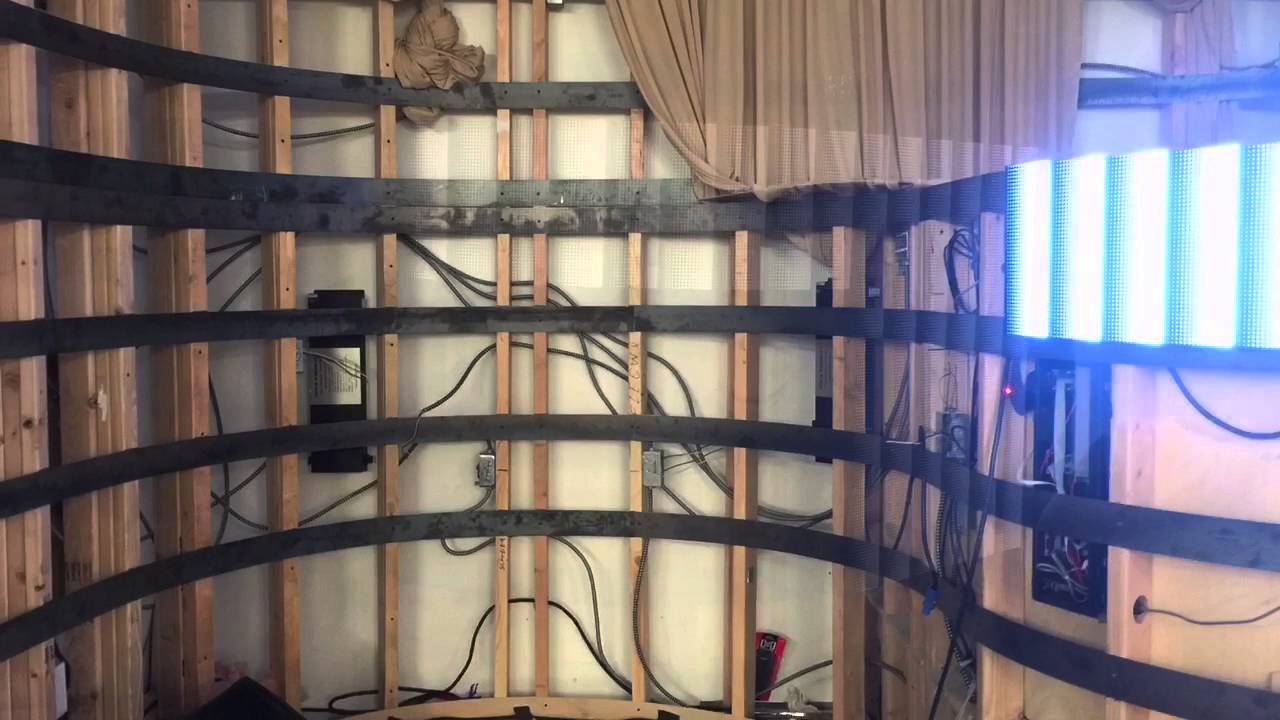 "L'Amour" Restaurant LED flex stage screen and lighting How it's made