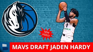 Mavericks Draft Jaden Hardy With Pick #37 After NBA Draft Trade With Kings | Trade Details, Reaction