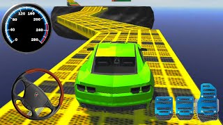 Extreme Monster Truck Mega Ramp Racing - GT Car Impossible Stunts Driving 2023 - Android GamePlay screenshot 4