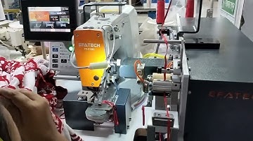 Hanger Loop Attaching Machine.