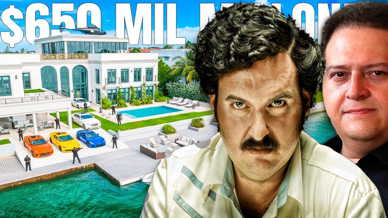 Así es La LUJOSA Vida Del Hijo De Pablo Escobar 