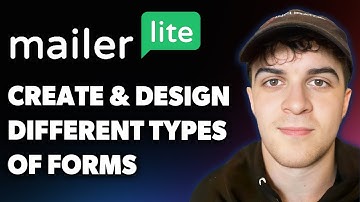 How to Create and Design Different Types of Forms in Mailerlite (Full 2025 Guide)