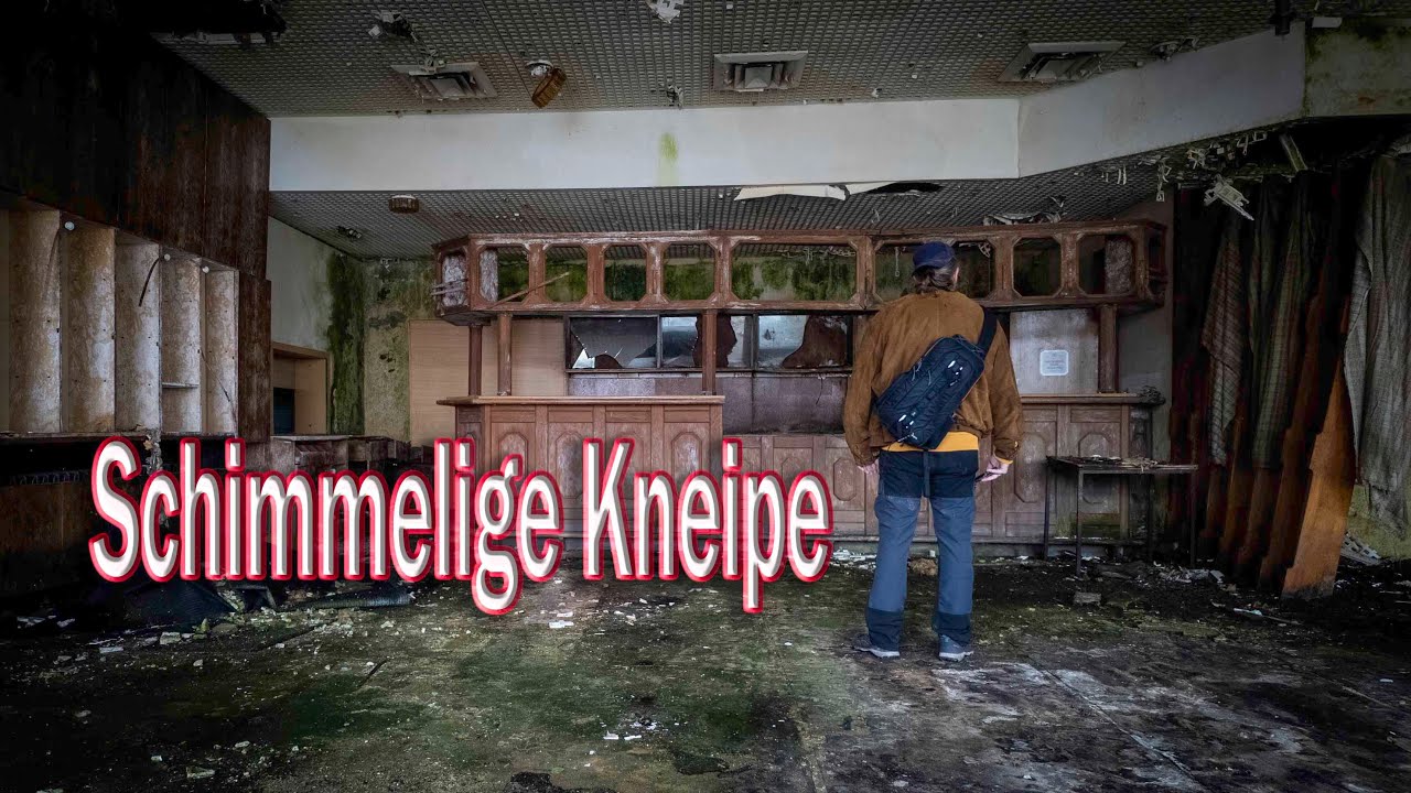 Schimmelige Kneipe DDR   Creepy Germany urbex explore