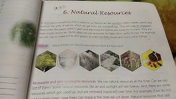 4th class ch-6 Natural resources