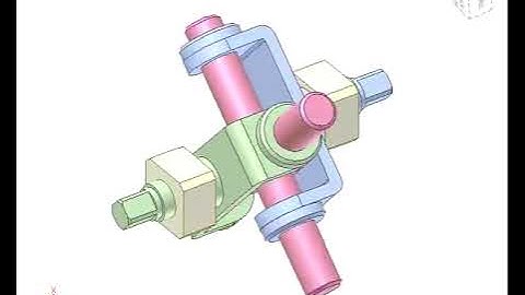 Oldham coupling 3480p | Mechanical Design Concepts And Mechanisms