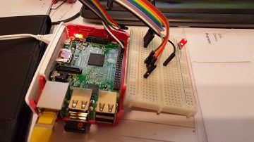 python control of LED using PWM