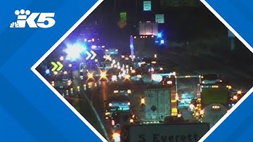 BREAKING: Deadly crash on I-5 in Everett