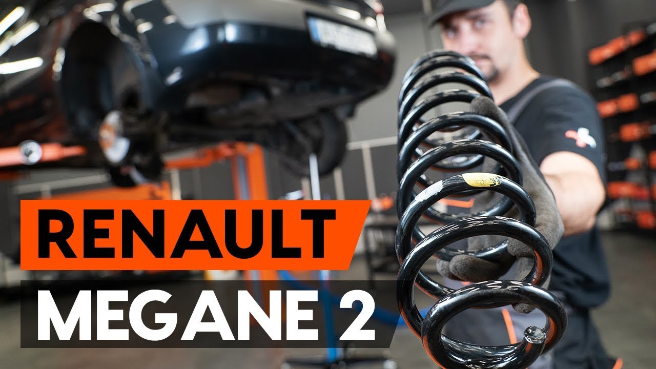 Hoe een spiraalveer achteraan vervangen op een RENAULT MEGANE 2 (LM