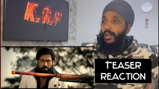 KGF Chapter 2 | Yash | Sanjay Dutt | TEASER REACTION!!!