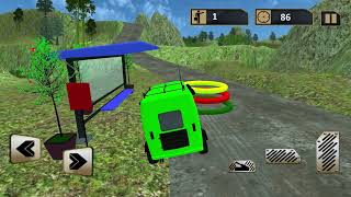 Extreme Off Road Auto Rickshaw Driving-Simulation Walkthrough | IOS GamePlay screenshot 5
