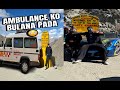 AMBULANCE KO BULANA PAD GYA KHARDUNGLA TOP PE OR @jsfilmsindia  PORSCHE LEKE PHONCH GYE KHARDUNGLA