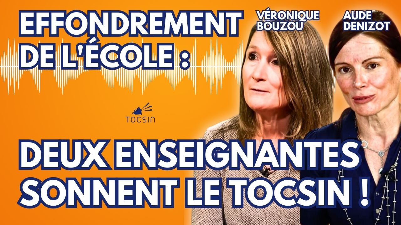 ⁣Effondrement de l'école : deux enseignantes sonnent le Tocsin !