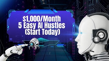 5 Easy AI Side Hustles to Hit $1K a Month (Start This Week)