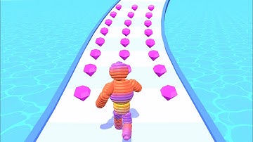 ROPE-MAN RUN GAME 🧶😎 All Levels Gameplay Walkthrough Android, iOS