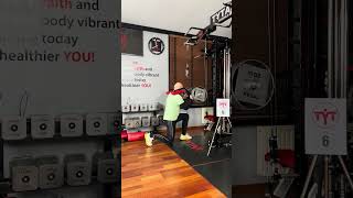 BEST Home Gym: Quadriceps and Glute Workout | TYTAX Machine Workout #buildbackmuscles #POWER RUNNER
