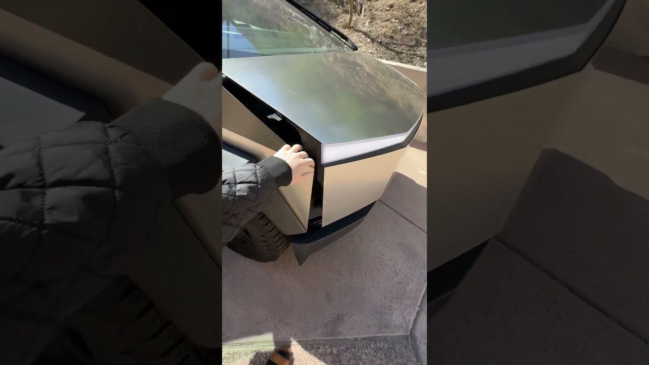 Cyber Truck Hand Smash 