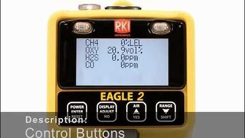 EAGLE 2 gas monitor Description