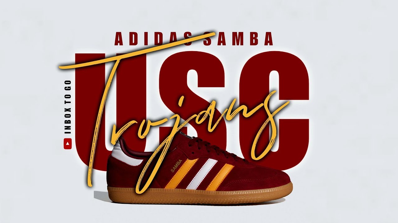 USC TROJANS - Adidas Samba DETAILED LOOK + PRICE