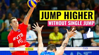 Jump Higher in Volleyball (without single jump 😜)