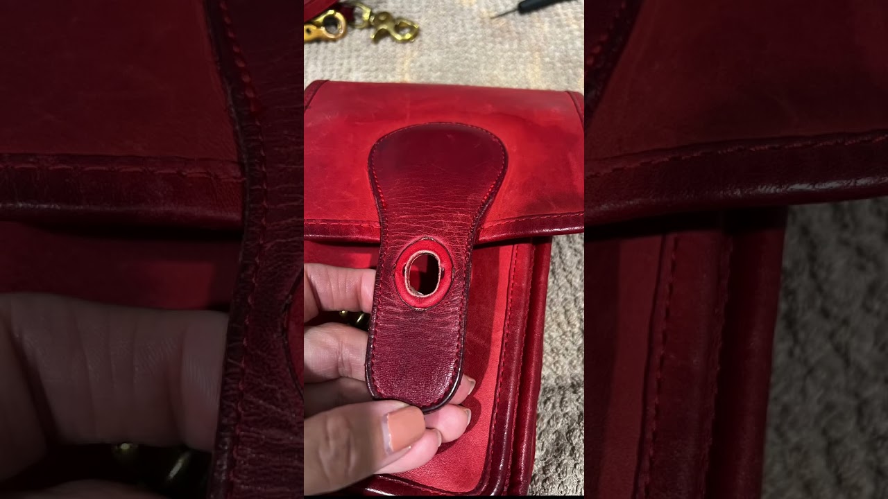 Vintage Coach Months of slow rehabbing of this rare red 