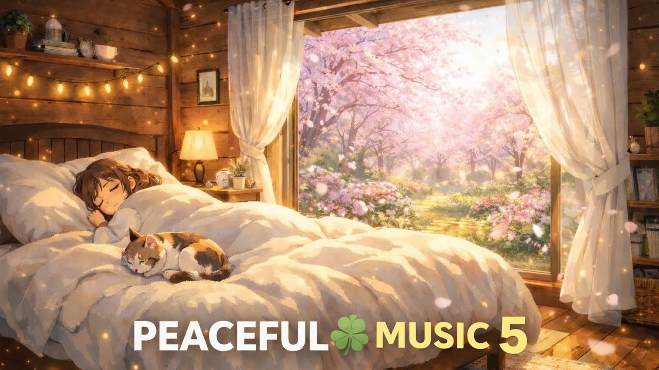 Peaceful Nature Music 🍀 Deep Relaxing Music for Sleep Study | Stress Relief #sleepmusic #deepsleep 