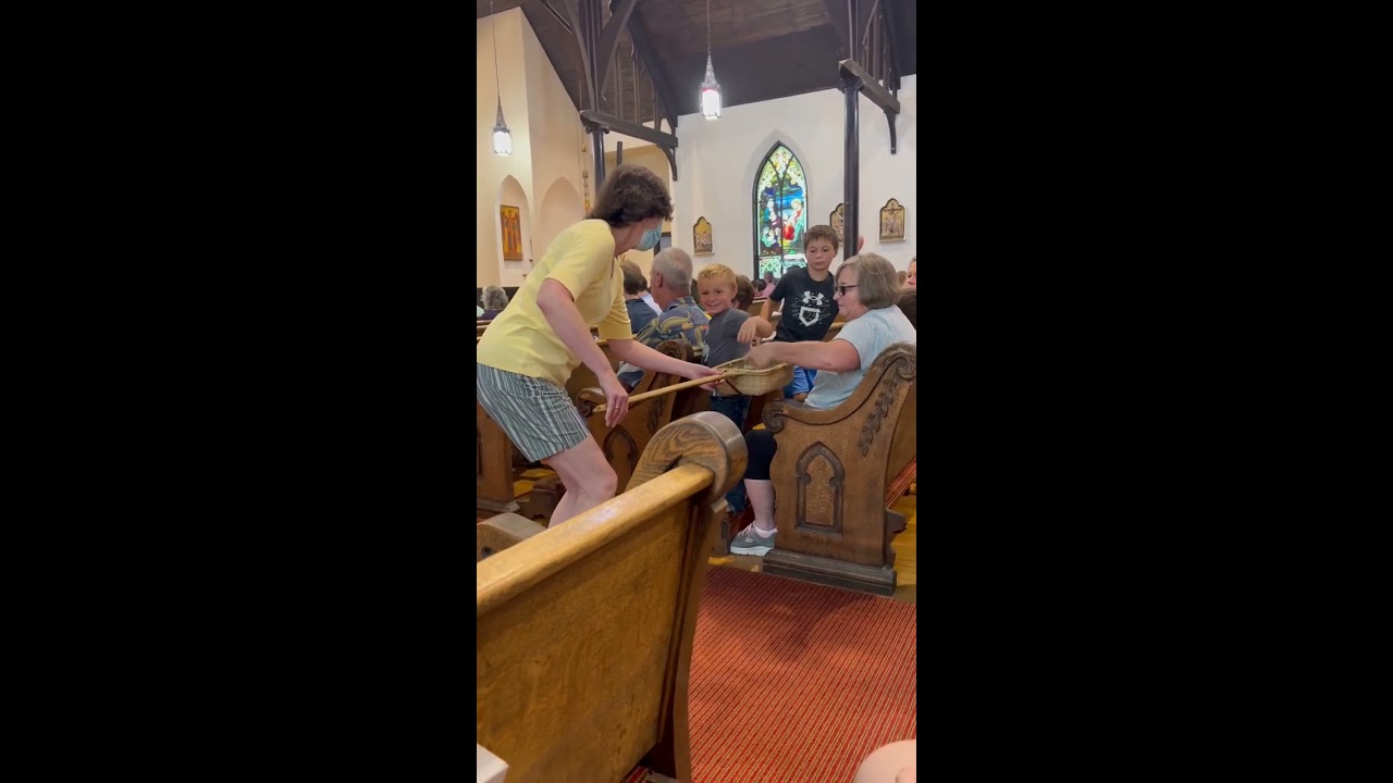 This kid is so funny at the church 😂😂😂