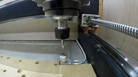 PrintNC Manual Tool Change Tool Length Offset using LinuxCNC (5x speed)