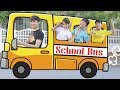 Kids Go To School by Bus Wheel On The Bus | Kids Play And Entertainment Center For Childrens Song