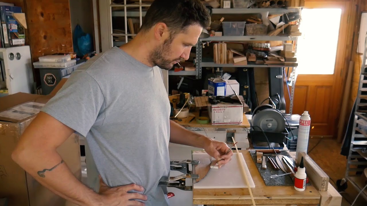 Building A Custom Pickguard For New Guitar YouTube