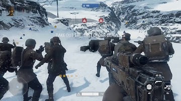 [4K] Star Wars Battlefront 2 Star Killer Base Galactic Assault Xbox One X