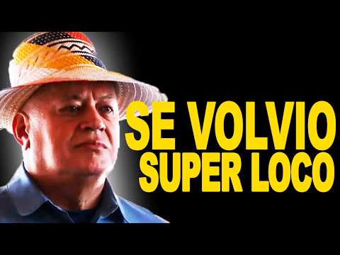 Diosdado Cabello has gone crazy, seriously affected, saying strange things on national TV.