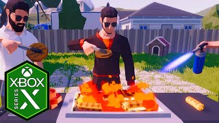 BBQ Simulator The Squad Xbox Series X Gameplay [Hilarious] [Optimized] [120fps]