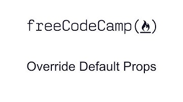 Override Default Props - React - Free Code Camp