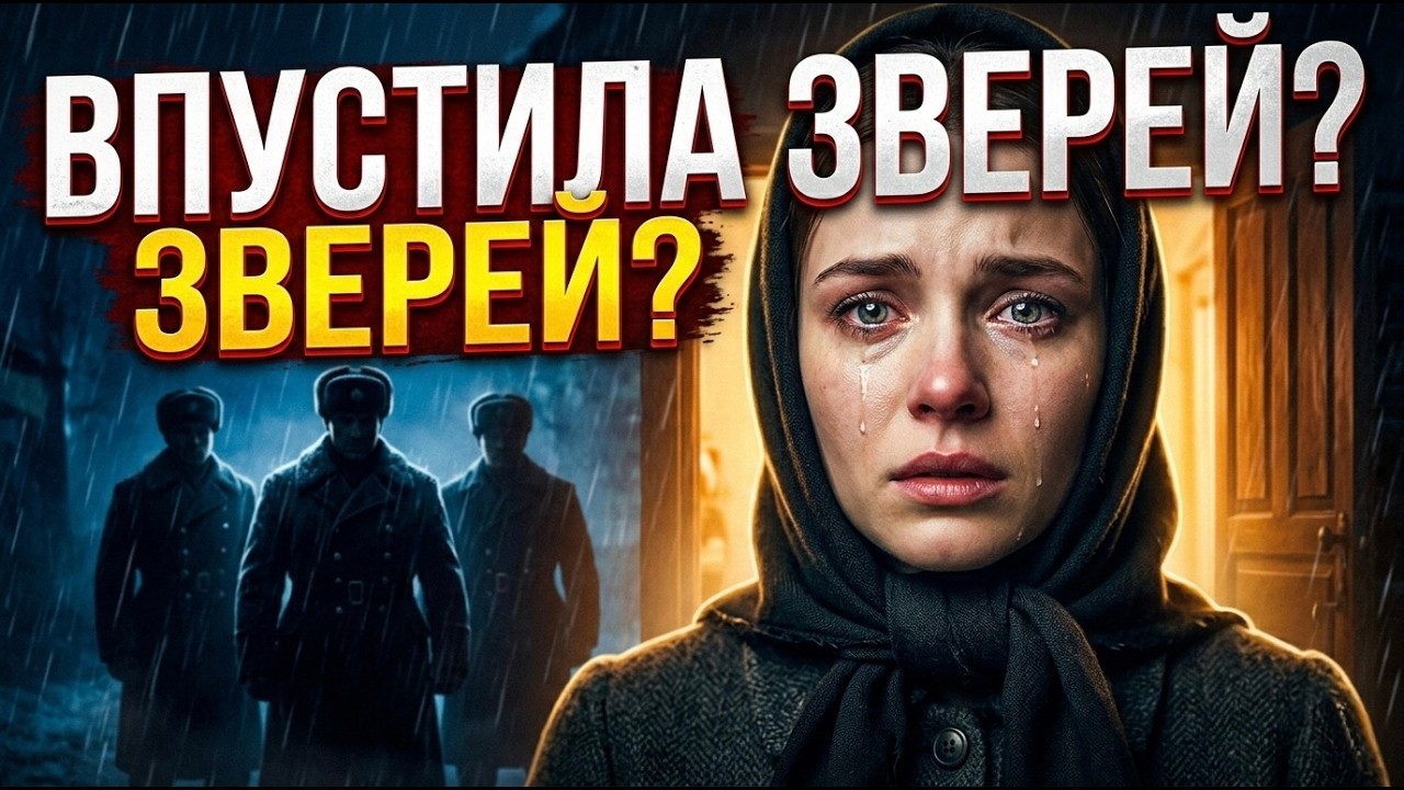 ВДОВА ОТКРЫЛА ДВЕРЬ ТРОИМ ЗЕКАМ. Деревня отвернулась, А Она НЕ ПОЖАЛЕЛА ни разу