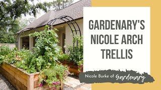 Gardenary's Nicole Arch Trellis