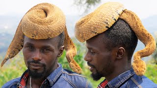 VENOM MAN : A Man With Snake Hat Shocked Everyone | EXTRAORDINARY PEOPLE
