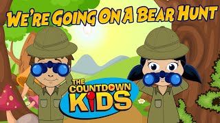 Video thumbnail of "We're Going On A Bear Hunt - The Countdown Kids | Kids Songs & Nursery Rhymes | Lyric Video"