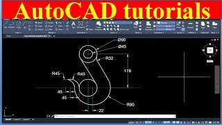 AutoCAD tutorial for beginners assignment 2