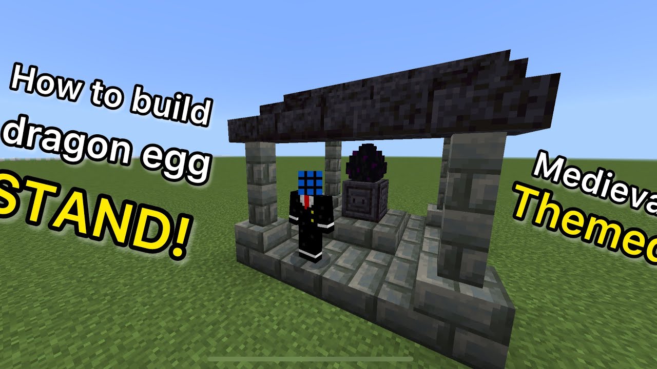 How to build a medieval themed Dragon Egg Stand - YouTube