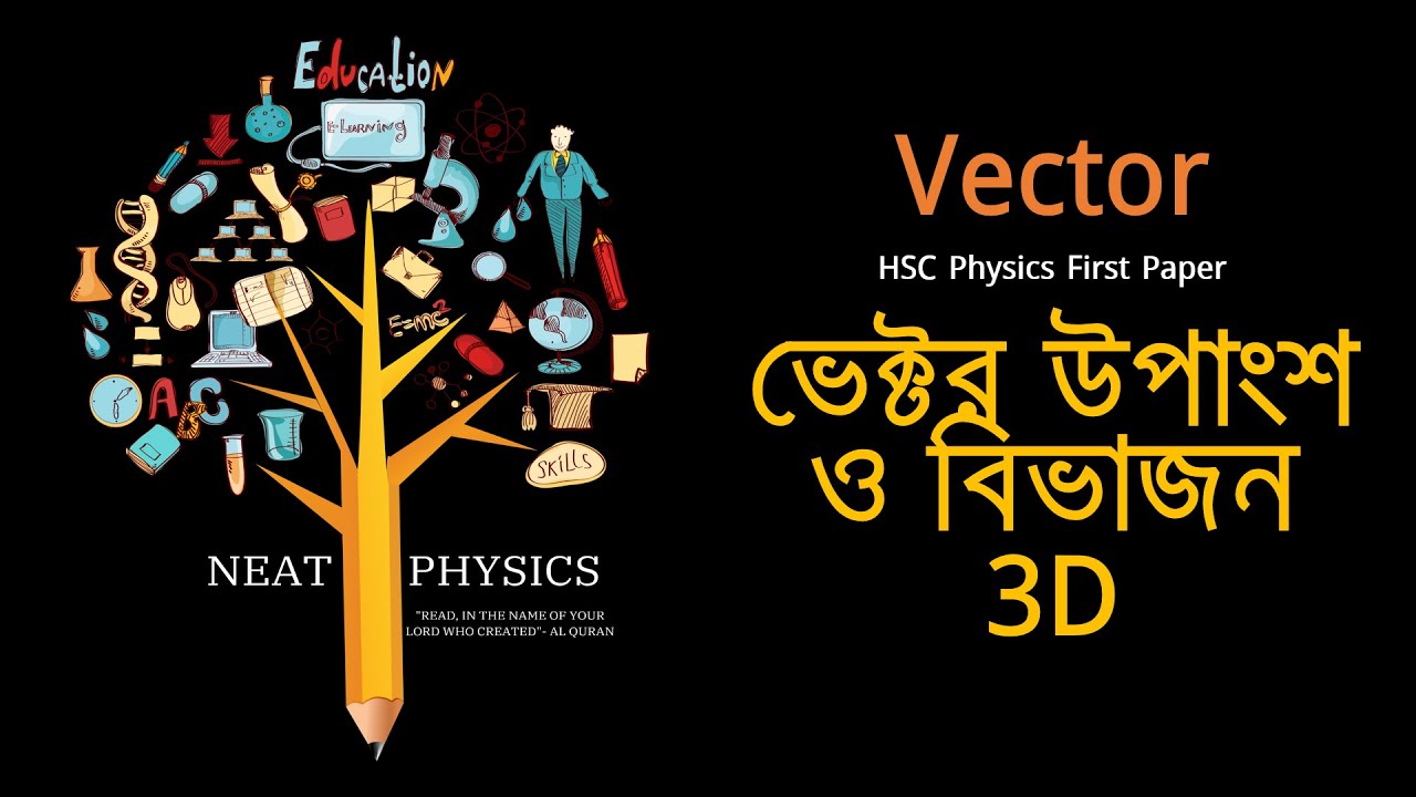 Vector (Lecture - 06) || Resolution of Vectors 3D || In Bangla - YouTube