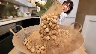 She actually fried a pot of clay by 绵羊料理 179,411 views 6 days ago 4 minutes, 50 seconds