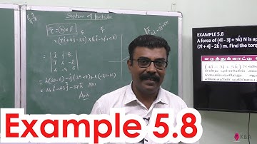 8.Physics | Motion of system of particles & rigid bodies | Example 5.8