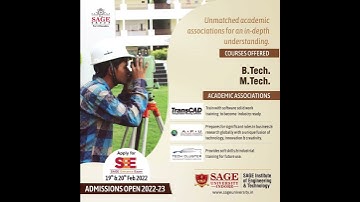 Attempt SAGE Entrance Exam to secure your admission (SEE) | SAGE University Indore